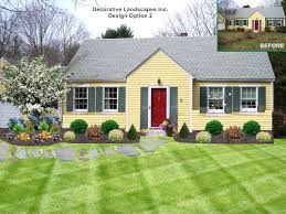 Landscaping Ideas Front Yard Cape Cod House Small House Landscaping Ranch House Landscaping Front House Landscaping