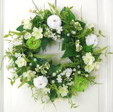 Turkranz Fruhling Bellis Tischkranz Wand Kranz Blumen Sommer Creme Weiss Hochzeit Ebay Turkranz Fruhling Turkranze Blumen
