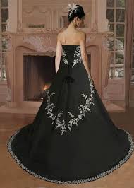Red And Black Wedding Dresses A Wedding Zone Black Wedding Gowns Black Wedding Dresses Black Wedding Dress Gothic
