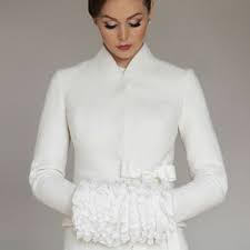Braut Jacke Warme Elegante Brautjacke Weisse Jacke Retro Stil Hochzeit Merino Wolle Jacke Bolero Jacke Filzkleidung Bridal Coat Bridal Jacket Bride Jacket