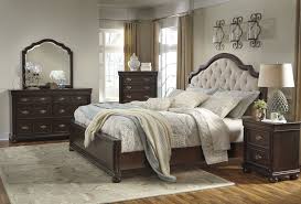 Moluxy Upholstered Sleigh Bedroom Set Ashley Home Gallery Stores Master Bedroom Set King Bedroom Sets Master Bedrooms Decor