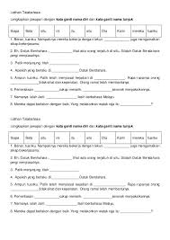 Image Result For Kssr Latihan Kssr Tahun Malay Language Education Grammar