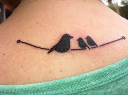 Family Birds On A Wire Tattoo 33 Adorable Bird Tattoo Designs With Meanings Little Bird Tattoos Tiny Bird Tattoos Bird Tattoo Wrist