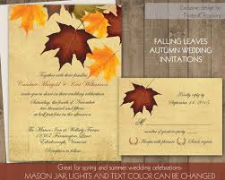 Fall Wedding Invitations Rustic Fall Wedding Invitation Set Etsy Fall Wedding Invitations Diy Wedding Invitations Rustic Fall Fall Wedding Invitations