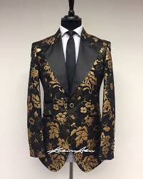 Black And Gold Jacket The Black Gold Floral Dinner Jacket By Kabiru Abu Kabiruabu Dinnerjacket Tuxedo Menswear Suits Sartorial