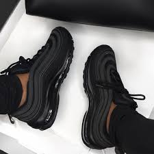 All Black Air Max 97 Mens Luxury Hype Shop On Instagram Nike Airmax 97 Recibidas Por Nuestros Clientes Pi Zapatos Tenis Para Mujer Zapatos Deportivos De Moda Zapatos Casual Mujer