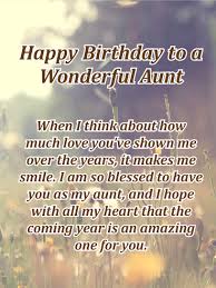 Heartfelt Auntie Birthday Wishes For Aunt From Niece I Am Blessed To Have You Happy Birthday Card For Aunt Birthday Greeting Cards By Davia Birthday Quotes For Aunt Birthday Wishes For Aunt Happy Birthday Aunt