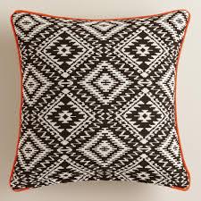 Black And White Geometric Outdoor Pillows Black And White Geometric Throw Pillow Geometric Throw Pillows Throw Pillows Geometric Throws
