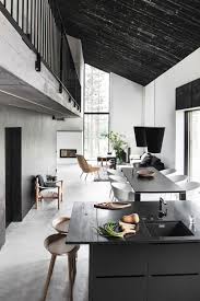 Black And White Modern House Interior 25 Black White Interiors That Prove Less Is More House Interior Modern Interior Design Interior Architecture Design