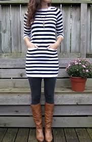 Black And White Dress With Black Tights A La Mode Et Plus Fall Pinspiration Fashion Clothes Style