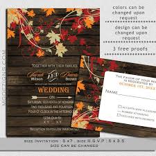 Printable Rustic Wedding Invitation Template Fall Par Mgdezigns Rustic Fall Wedding Fall Wedding Invitations Fall Wedding Diy