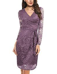 Valolia Plus Size Wrap Dress Vintage V Neck Crochet Lace Https Www Amazon Com Dp B077jr1jmb Ref Cm Sw R Pi Dp U X 8w5 Purple Dress Casual Stripes Fashion