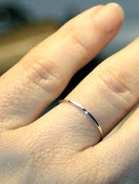 Very Thin 1mm 14k White Gold Ring Handmade By Rainaleestudios 99 00 Thin Rose Gold Band Thin Gold Band Thin Gold Wedding Band