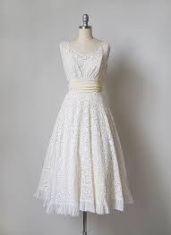 Vintage 1950s Dress 50s Lace Dress White Lace Dress Vintage 1950s Dresses White Dress Dresses