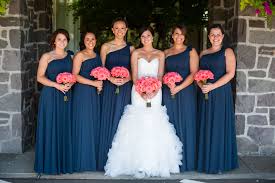 38 Pretty Wedding Flower Ideas Modwedding Navy Bridesmaid Dresses Wedding Bridesmaid Dresses Navy Blue Bridesmaid Dresses