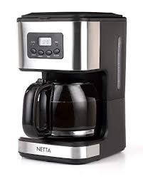 Black And Decker 12 Cup Programmable Coffee Maker Manual Netta 1 5 Litres Filter Coffee Machine 12 Cup Programmable Coffee Makers Clock Timer Coffee Percolator Anti Drip System Permanent Reusable Filter In 2020 Filter Coffee Machine Percolator Coffee Coffee Maker