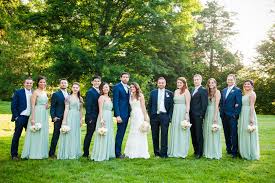 Navy And Mint Green Wedding Party Wedding Mint Green Mint Green Bridesmaid Dresses Mint Bridesmaid Dresses