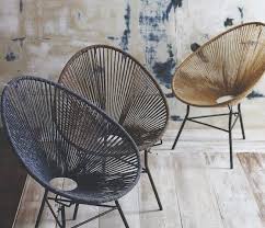 Currently Coveting 5 Lounge Chairs With A Bohemian Vibe Mobilier De Salon Deco Et Decoration Escalier