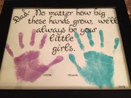 Birthday Gift Ideas For Dad From Daughter Diy Handprint Art Diy Christmas Gifts For Family Inexpensive Handmade Fathers Day Gifts From K Diy Father S Day Crafts Homemade Birthday Gifts Father S Day Diy