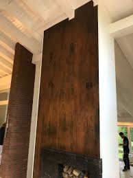 Kamingestaltung In Rostoptik Dolce Vita Kamingestaltung Kamin Wandgestaltung Rostoptik