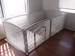 Iris 4 Panel Indoor Outdoor Pet Pen In White Dog Pen Dog Playpen Animal Pen
