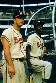 Eddie Mathews And Hank Aaron Combine For The Most Home Runs By Teammates In Major League History Braves Baseball Atlanta Braves Baseball Baseball Photography