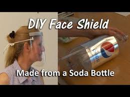 Easy Face Shield Mask Diy Tutorial Video Diy Tutorials In 2020 Face Shield Masks Clear Face Mask Face Shield