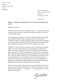 Lettre De Motivation Netto Modele De Lettre