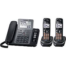 Multiple Handset Systems At Office Depot Officemax Cordless Phone Phone Line Phone
