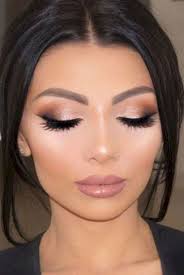 Makeup Looks For Prom Black Dress Little Black Dress Black Brunette Makeup Wedding Makeup Natural Brunette Prom Makeup Looks