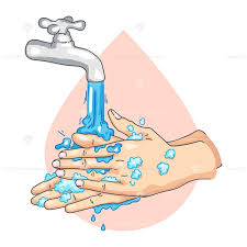Free Washing Hands Sign Vector Illustration Drawing Di 2020 Kartun Pendidikan Kesehatan Ilustrasi Karakter