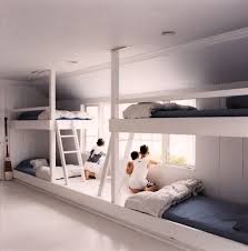 Good Way To Account For Low Ceilings Bunk Beds Built In Built In Bunks Childrens Bedrooms