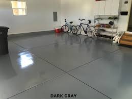 Dark Gray Commercial Epoxy Flooring Epoxy Floor Garage Decor Garage Floor