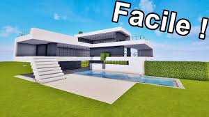 Impressionnant Minecraft Maison De Luxe Moderne Tuto And Photos In 2020 Modern Minecraft Houses Minecraft Architecture Minecraft Houses