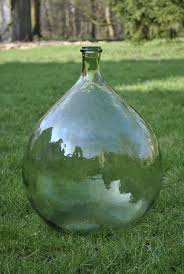 Ancienne Bonbonne Dame Jeanne 31l Couleur Vert Dame Jeanne En Verre Mobilier De Salon
