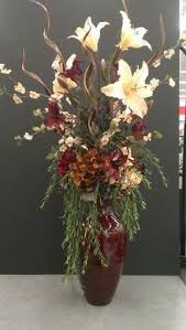 Image Result For Floral Arrangement For Tall Vase On Fireplace Flower Vase Arrangements Large Flower Arrangements Tall Flower Arrangements