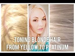 Diy Toning Blonde Hair From Brassy To Platinum At Home Toning Blonde Hair Bleach Blonde Hair Blonde Hair At Home