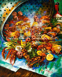 Boiled Crawfish Dixie Beer Zatarain S Crawfish Hot From Boiling New Orleans Seafood Art Food Art Impressionism Crawfish Time New Orleans Art Seafood Art Crawfish