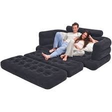 Intex Queen Inflatable Pull Out Sofa Bed Walmart Com Mattress Sofa Inflatable Sofa Inflatable Couch
