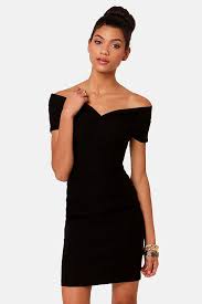 Meant To Be Off The Shoulder Black Dress Black Dress Cocktail Dress Classy Little Black Dress