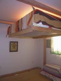 Hanging Bed Sleep Comfortably Versatile To Move And Save Space In 2020 Hanging Bed Diy Hanging Beds Home