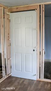 How To Install A Prehung Door Making Manzanita Prehung Doors Prehung Interior Doors Prehung Exterior Door