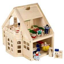 Melissa And Doug Dollhouse People Melissa And Doug Furnished Wooden Dollhouse Kit Dollhouses At Wooden Dollhouse Wooden Dollhouse Kits Doll House People