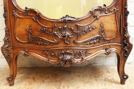 Nice Quality Walnut Louis Xv Display Cabinet 19th Century Display Cabinets Houtroos Display Cabinet Rococo Furniture Tea Table Furniture