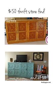 Thrifty Thursday Credenza Before And After Thrift Store Furniture Thrift Store Decor Thrift Store Diy