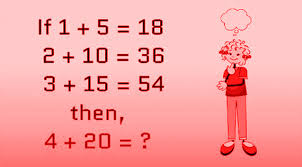Calculate 4 20 Brain Teasers Logical Thinking Math Riddles