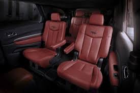 Dodge Offers The Durango With Red Leather Dodge Durango Dodge Dodge Durango Interior