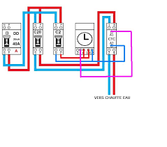 Cablage Horloge Et Contacteur Pour Chauffe Eau 81 Messages En 2020 Chauffe Eau Contacteur Chauffe