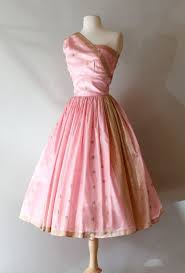 Vintage 1950s Silk Sari Cocktail Party Dress In Pink And Gold Vintage 50s Pink Silk Party Dress Silk Party Dress Dresses Rockabilly Dress