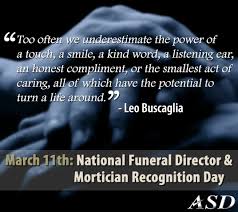 30 Facts About Funeral Directors In Honor Of National Funeral Directors Recognition Day Funeral Director Funeral Recognition